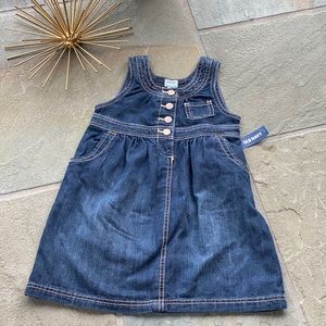 NWT Old Navy 4T denim dress with pockets